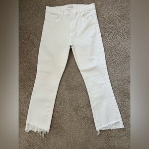 MOTHER white jeans size 29